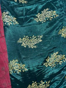 Green saree