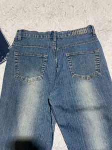 Boho Flare Jeans with Embroidered Details