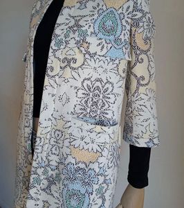 Zara Patterned Blazer / Coat