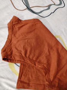 Bonkers Corner Rusty Orange Tank Top