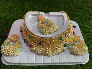 Colorful Indian Jewelry Set