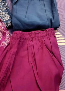 (combo)new Embroidered Kurta Set with Pants