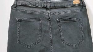 Classic Grey Wash Denim Jeans