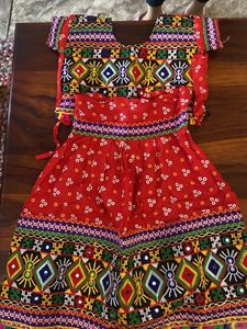 navratri special Vibrant Embroidered Lehenga Ch