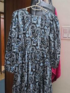 Bohemian Paisley Print Maxi Dress