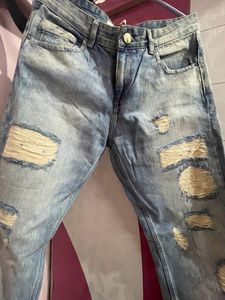 Zara Ripped Jeans