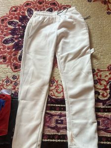 White Casual Pants