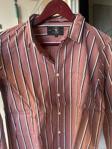 Santa Barbara Polo. Striped Casual Shirt and kille