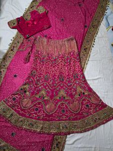 y2k heavy beaded fish cut Lehenga Choli Set