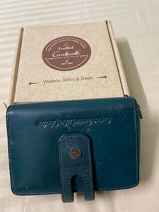 # Branded Elegant Women’s Wallet Tealblue Colour 🛍️🤩 For Stylish Girls And Women No Return No Refund,price Fixed