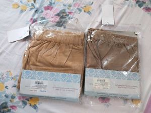 Bluetex Lycra Stretch Leggings - Pack of 2