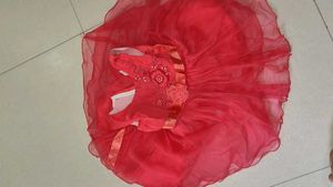 Baby Girl Red Party Dress