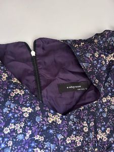 Floral Print Wrap Dress