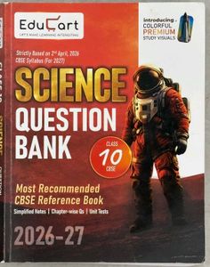 EduCart Science Question Bank Class 10