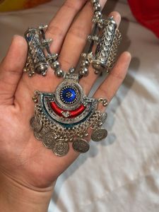 Boho Tribal Choker Necklace