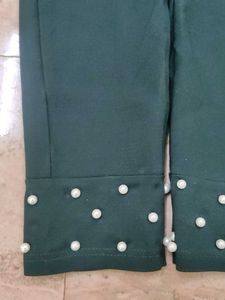 Fresh Green Trouser Waist 32 Inch