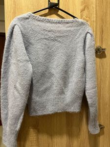 Blue Knit Sweater