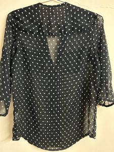 Cute Sheer Top For Casual And Fomal Wear
