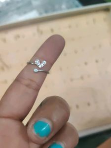 Dual Tone Toe Ring
