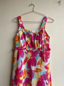 Floral Sundress &amp; savana hangbag