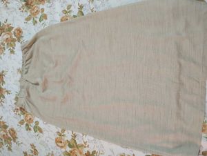 Beige Maxi Skirt