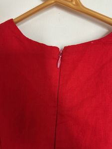 Classy Red Date Night Dress