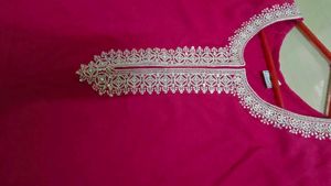 Embellished Pink kurti