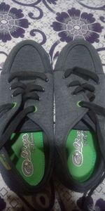 Olive by Bata Gray Casual Shoes