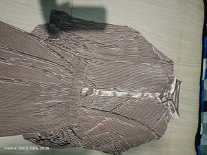 Metallic Pleated Co-ord Set