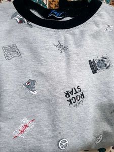Boys Graphic Print Sweatshirt