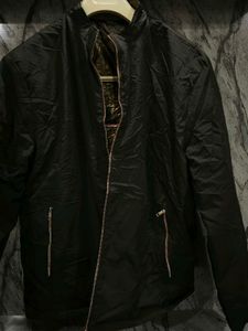Men's Black Bomber Jacket