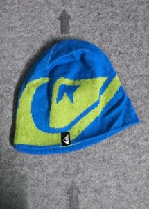 Blue & Green Quiksilver Beanie