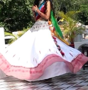 garba lahanga with blouse no dupatta added