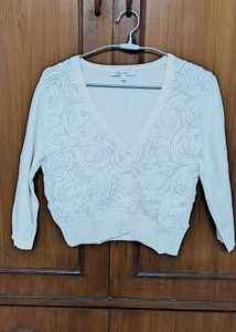 White rose laced top by Oxygen