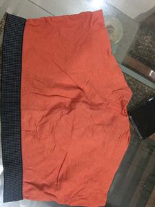 Men's Orange Boxer Briefs