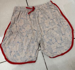 Cozy Floral Sleep Shorts
