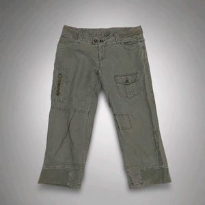 Cargo Capri Pants
