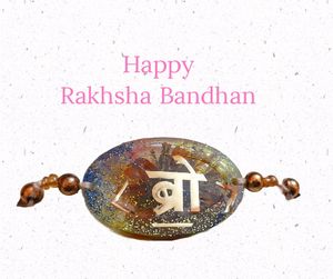 Resin Rakhi
