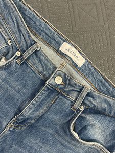zara women blue denim jeans♥️