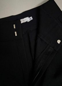 Classic Black Wide-Leg Trousers