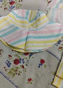 Striped Romper Dress for Girls
