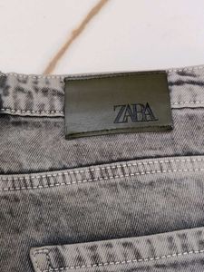 Stylish Grey Cargo Pants zara original