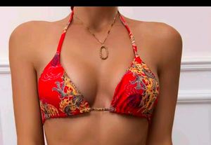 4258. Red bralette