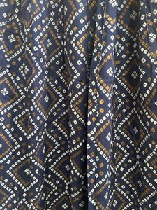 Bohemian Navratri Traditional Print Tassel Skirt