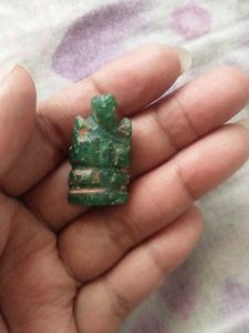 vintage citrine and aventurine Ganesh