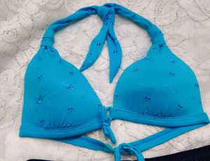 Teal Bikini Top &amp; Shorts Set