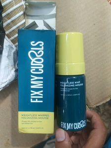 Fix My Curls Volumizing Mousse