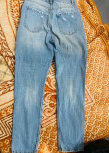 Ripped Light Wash Jeans
