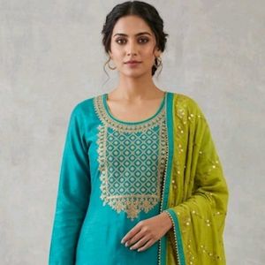 Embroidered Salwar Suit