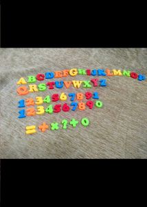 Kids Drawing Board with Magnetic Letters
